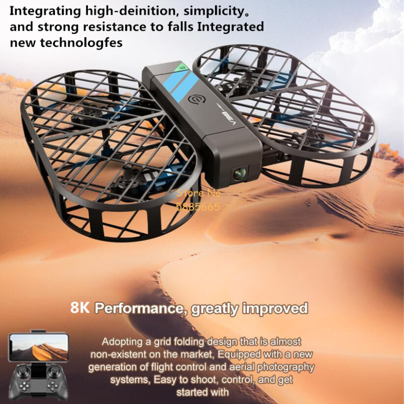 Drone Lidar - 8K HD Kamera 360° ° Koruma